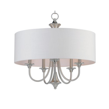 Maxim Lighting Bongo 22" 5-Light Pendant - 120V - Satin Nickel