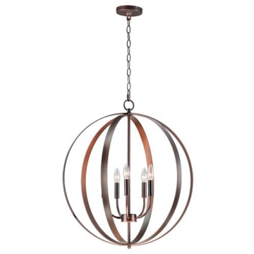 Maxim Lighting Provident 27" 5-Light Chandelier - 120V - Oil Rubbed Bronze