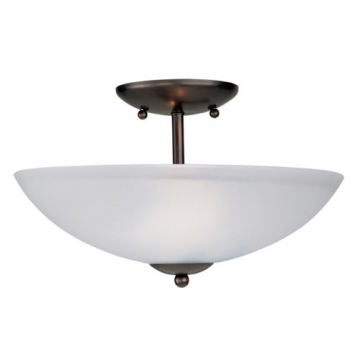 Maxim Lighting Logan 2-Light Semi-Flush Mount - 120V - Oil Rubbed Bronze
