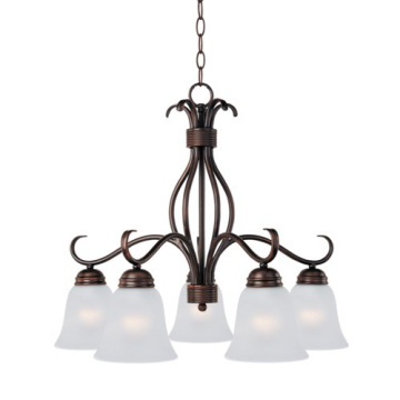 Maxim Lighting Basix 5-Light Chandelier - 120V - Oil Rubbed Bronze