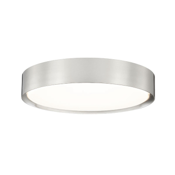 Z-Lite Kawan 16" LED Flush Mount - 40W - CCT Selectable - 2,159 Lumens - 120V - Brushed Nickel