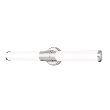 Z-Lite Warwick 25" LED 1-Light Vanity - 25W - CCT Selectable - 1,299 Lumens - 120V - Brushed Nickel / Opal White