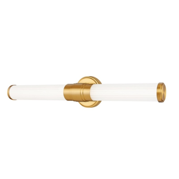 Z-Lite Warwick 25" LED 1-Light Vanity - 25W - CCT Selectable - 1,286 Lumens - 120V - Modern Gold / Opal White