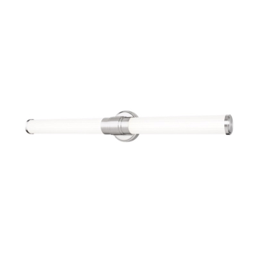 Z-Lite Warwick 32" LED 1-Light Vanity - 32W - CCT Selectable - 1,617 Lumens - 120V - Brushed Nickel / Opal White