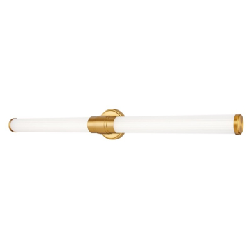 Z-Lite Warwick 40" LED 1-Light Vanity - 40W - CCT Selectable - 1,735 Lumens - 120V - Modern Gold / Opal White