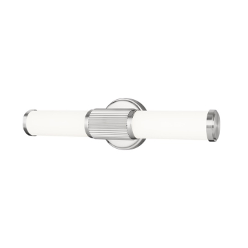 Z-Lite Solange 18" LED 1-Light Vanity - 20W - CCT Selectable - 868 Lumens - 120V - Brushed Nickel / Opal White