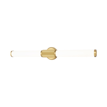 Z-Lite Solange 32" LED 1-Light Vanity - 32W - CCT Selectable - 1,623 Lumens - 120V - Modern Gold / Opal White