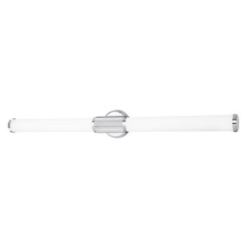 Z-Lite Solange 40" LED 1-Light Vanity - 40W - CCT Selectable - 1,771 Lumens - 120V - Chrome / Opal White