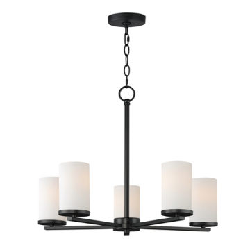 Maxim Lighting Lateral 5-Light Chandelier - 120V - Black