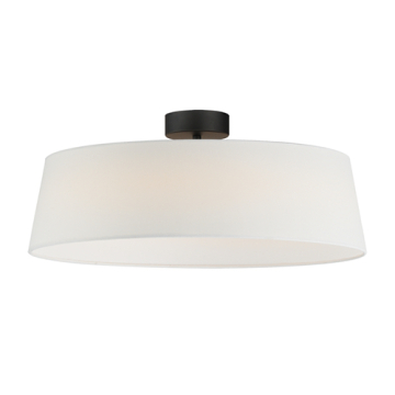 Maxim Lighting Paramount 21" LED Flush Mount - 120-277V - Black