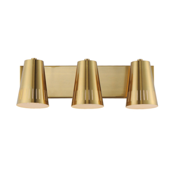 Maxim Lighting Helsinki 3-Light Bath Vanity - 120V - Natural Aged Brass
