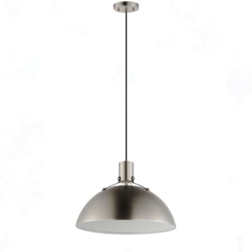 Maxim Lighting Dawn 12.5" Pendant - 120V - Satin Nickel