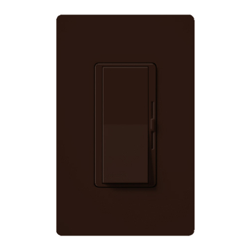 Lutron Diva Reverse-Phase ELV Dimmer - Single-Pole / 3-Way - Brown