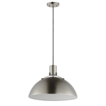 Maxim Lighting Dawn 15.5" Pendant - 120V - Satin Nickel