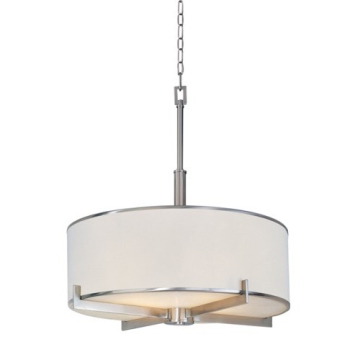 Maxim Lighting Nexus 4-Light Pendant - 120V - Satin Nickel