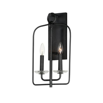 Maxim Lighting Madeira 2-Light Sconce - 120V - Anthracite
