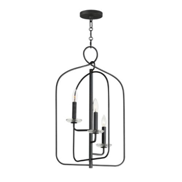 Maxim Lighting Madeira 3-Light Pendant - 120V - Anthracite