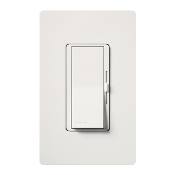 Lutron Diva 0-10V LED Dimmer - Single-Pole / 3-Way - 450W - 120-277V - White