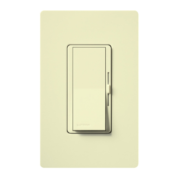 Lutron Diva 0-10V Dimmer for LED/CFL - Single-Pole - Almond