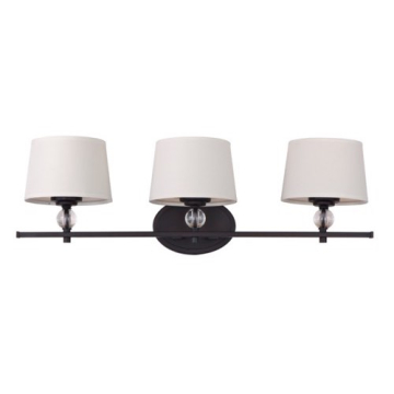 Maxim Lighting Rondo 3-Light Bath Vanity Light - 120V - Oil Rubbed Bronze