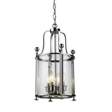Z-Lite Wyndham 4-Light Chandelier - 120V - Chrome