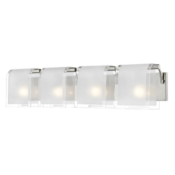 Z-Lite Zephyr 4-Light Vanity - 120V - Brushed Nickel