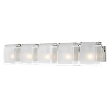 Z-Lite Zephyr 5-Light Vanity - 120V - Brushed Nickel