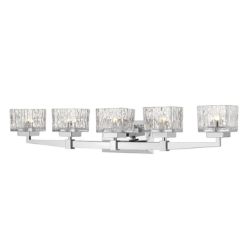 Z-Lite Rubicon 5-Light LED Vanity - 3000K - 120V - Chrome