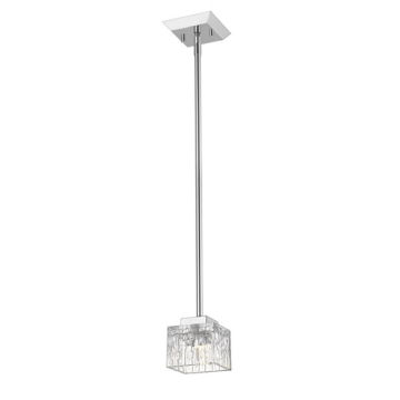 Z-Lite Rubicon 1-Light LED Pendant - 3000K - 120V - Chrome