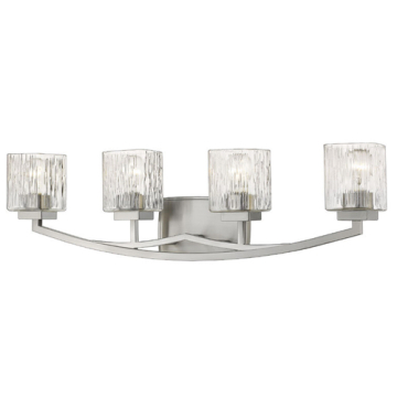 Z-Lite Zaid 4-Light Vanity - 120V - Brushed Nickel