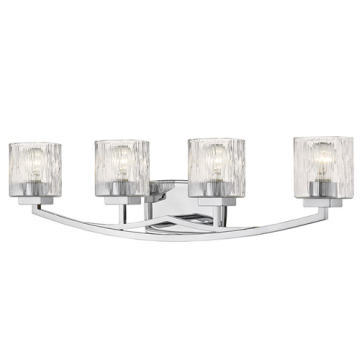 Z-Lite Zaid 4-Light Vanity - 120V - Chrome
