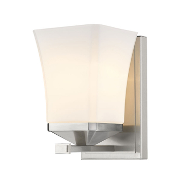 Z-Lite Darcy 1-Light Wall Sconce - 120V - Brushed Nickel