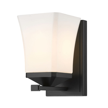 Z-Lite Darcy 1-Light Wall Sconce - 120V - Matte Black
