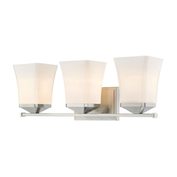 Z-Lite Darcy 3-Light Vanity - 120V - Brushed Nickel