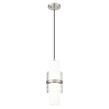 Z-Lite Cayden 1-Light Pendant - 120V - Brushed Nickel