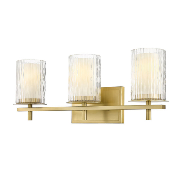 Z-Lite Grayson 3-Light Vanity - 120V - Modern Gold