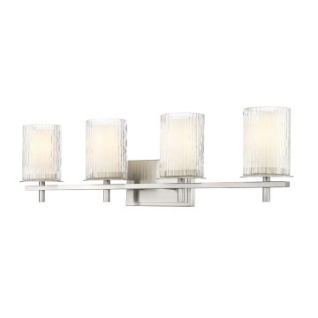 Z-Lite Grayson 4-Light Vanity - 120V - Brushed Nickel