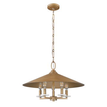 Z-Lite Rialto 22" 5-Light Pendant - 120V - Signature Gold