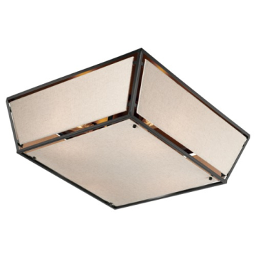 Maxim Lighting Montauk 4-Light Flush Mount - 120V - Black