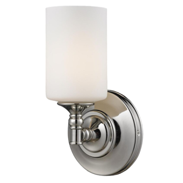 Z-Lite Cannondale 1-Light Wall Sconce - 120V - Chrome
