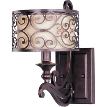 Maxim Lighting Mondrian 1-Light Wall Sconce - 120V - Umber Bronze