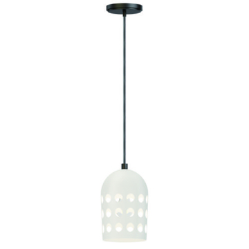 Maxim Lighting Dottie 1-Light Mini Pendant - 120V - Black