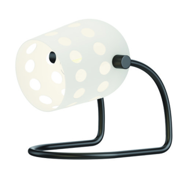 Maxim Lighting Dottie Desk Lamp - White / Black