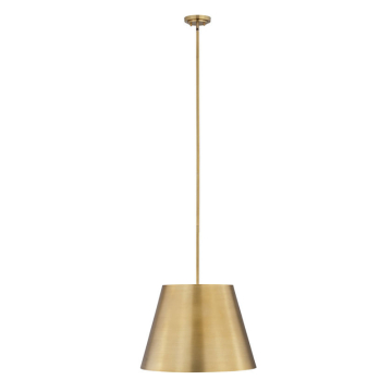 Z-Lite Lilly 24" 1-Light Pendant - 120V - Rubbed Brass