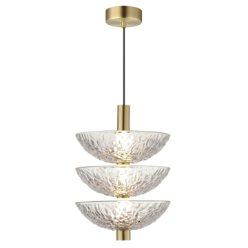 Maxim Lighting Metropolis LED Pendant - 3000K - 120V - Satin Brass