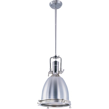 Maxim Lighting Hi-Bay 14" 1-Light Pendant - 120V - Polished Nickel