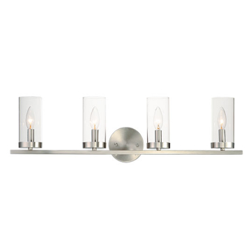 Maxim Lighting Sentinel 4-Light Bath Vanity Light - 120V - Satin Nickel