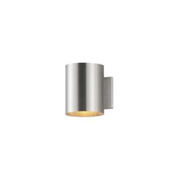 Maxim Lighting Outpost 1-Light 7" Outdoor Wall Sconce - 120V - Brushed Aluminum