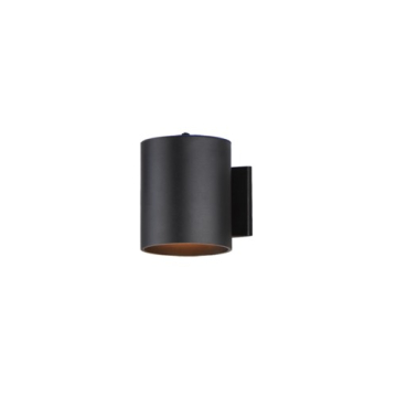 Maxim Lighting Outpost 1-Light 6" x 7" Outdoor Wall Sconce - Photocell - 120V - Black