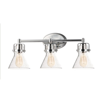 Maxim Lighting Seafarer 3-Light Bath Vanity Light - 120V - Polished Chrome